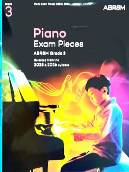 Piano Exam Pieces ABRSM Grade 3 (2025 & 2026)