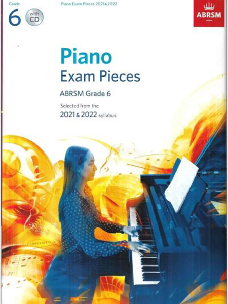 ABRSM Grade 6 – Piano Exam by ABRSM [2021 – 2022]