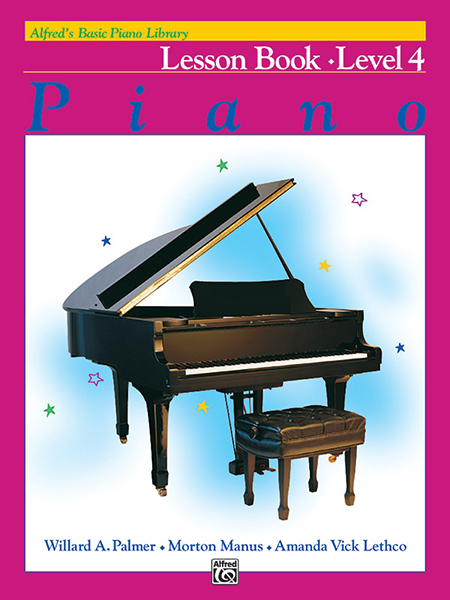 Piano Lesson Book – Level 4 – Alfred’s Basic Piano Library