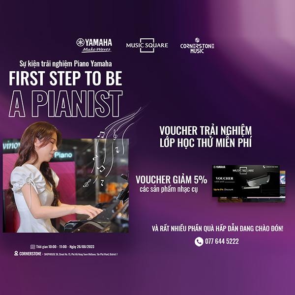 Yamaha Workshop Piano – Cùng Con Chinh Phục Piano