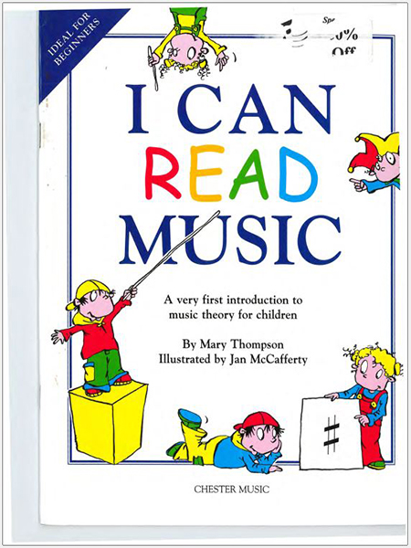 I Can Read Music – Music Theory For Children  Mary Thompson