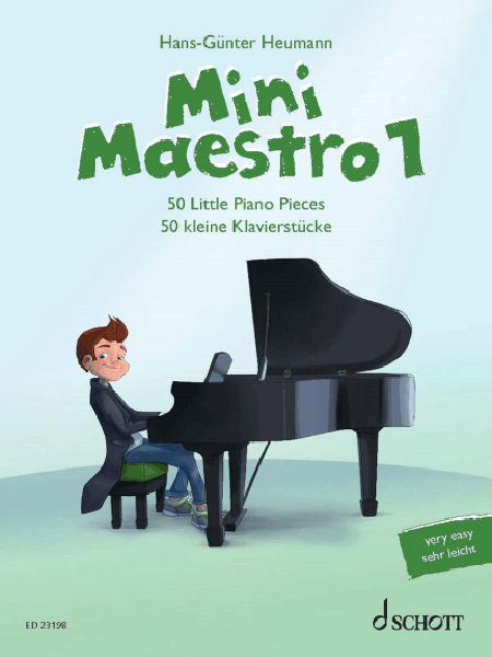 Sách “Mini Maestro 1 – 50 Little Piano Pieces by Hans-Günter Heumann”