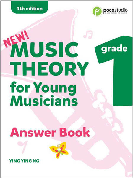 Music Theory for Young Musicians – Answer Book – Grade 1,2,3 – Poco