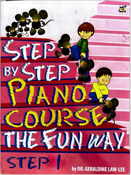 Sách “Step by Step Piano Course the Fun Way Step 1 – Dr. Law-Lee”