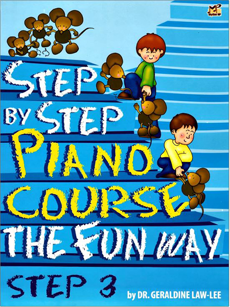 Sách “Step by Step Piano Course the Fun Way Step 3 – Dr. Law-Lee”