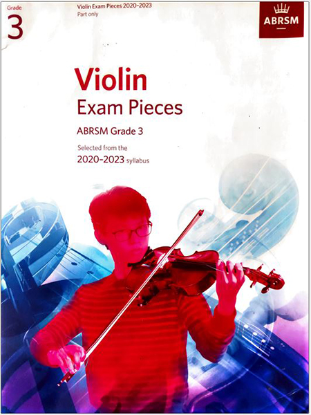 Violin Exam Pieces – Grade 3 – ABRSM 2020 – 2023