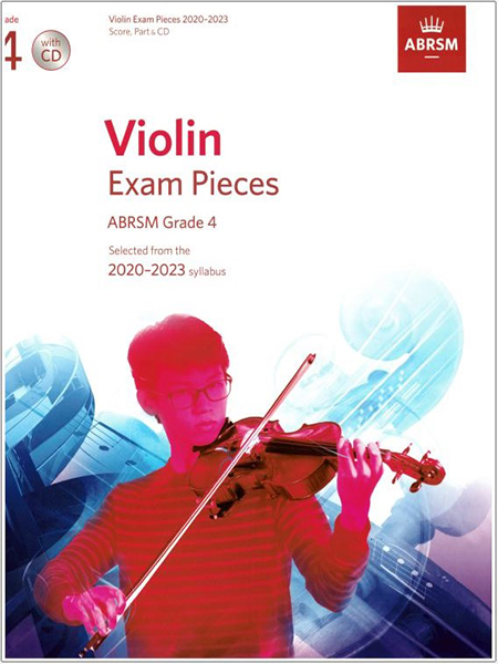 Violin Exam Pieces – Grade 4 – ABRSM 2020 – 2023