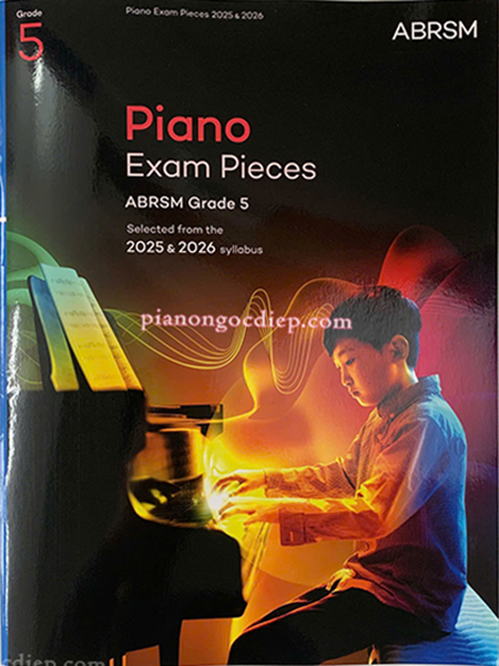 Sách Piano Exam Pieces ABRSM Grade 5 (2025 & 2026)