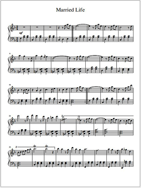 Married Life – Michael Giacchino