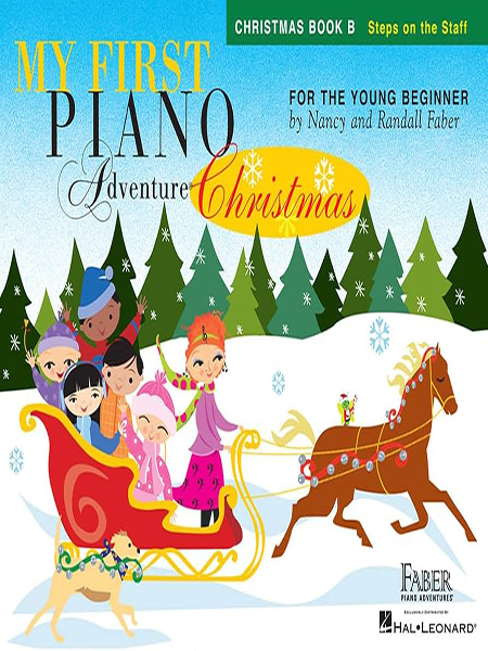 Sách My First Piano Adventure Christmas – Book B Steps on the Staff