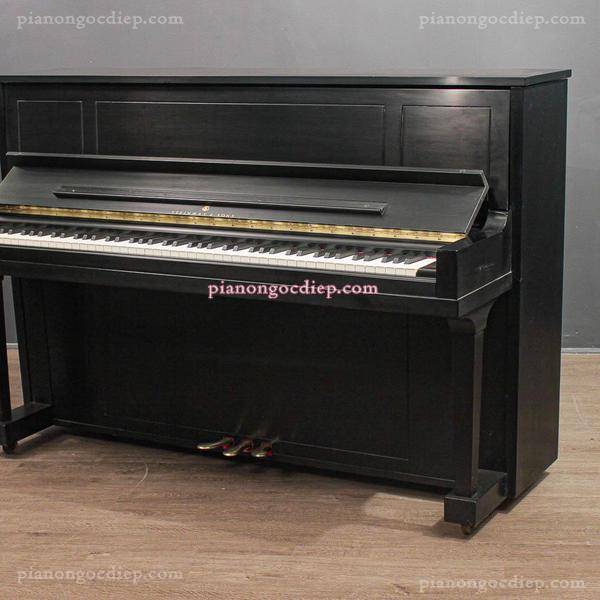 Đàn Piano Cơ Steinway 1098 46” Upright Piano Satin Ebony