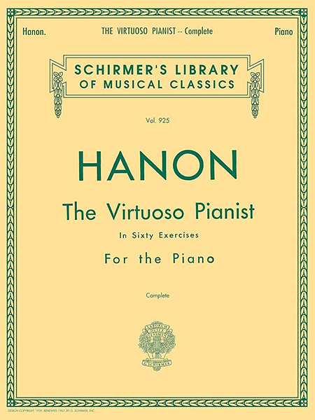 Sách Hanon – Virtuoso Pianist in 60 Exercises – Schirmer’s Library of Musical Classics