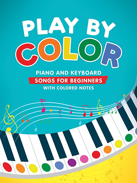 Sách Play by Color Piano and Keyboard Songs for Beginners with Colored Notes