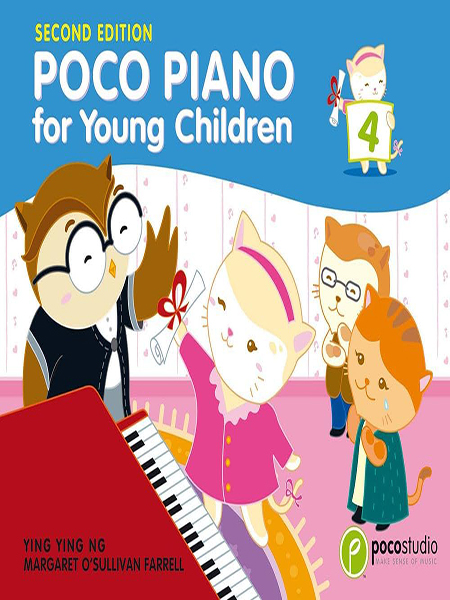 Sách Poco Piano for Young Children, Book 4 (Poco Studio Edition)